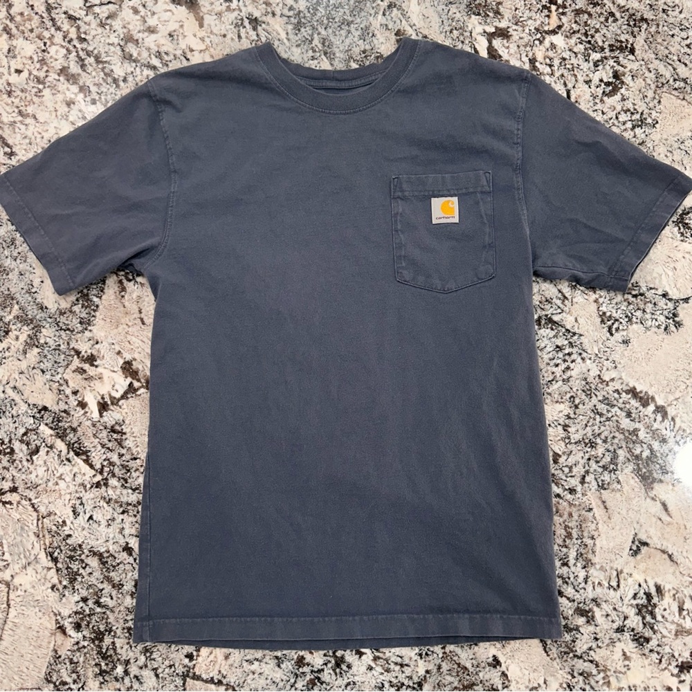 Carhartt Navy Blue Pocket T-Shirt